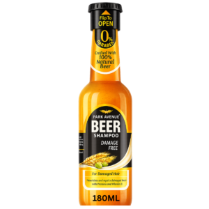 Park Avenue Beer Shampoo – Damage Free Hair Care with Natural Beer- 180ml
