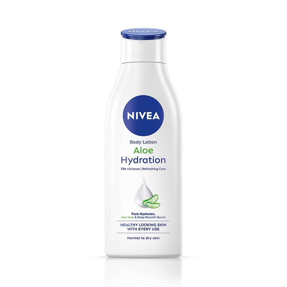 NIVEA Aloe Hydration Body Lotion with Deep Moisture Serum for Normal Skin -200ml