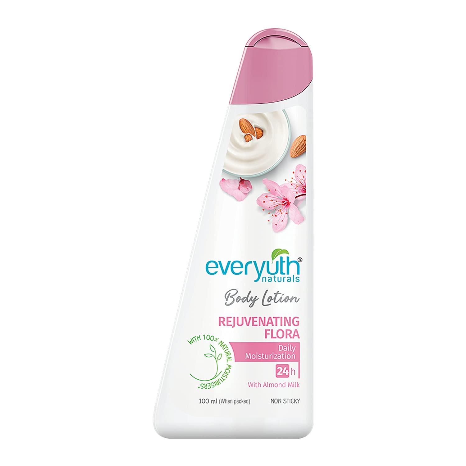 Everyuth Naturals Rejuvenating Flora Body Lotion with Almond Milk -100ml