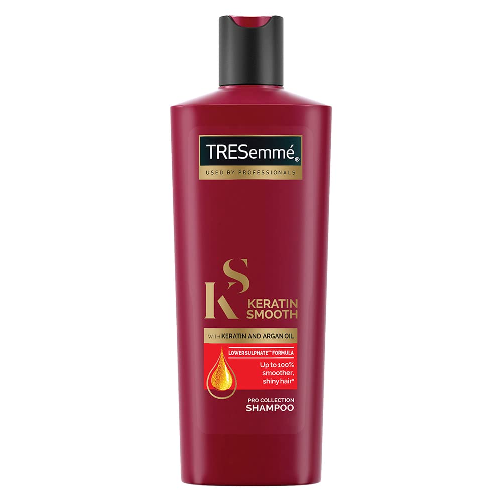 TRESemme Keratin Smooth Shampoo – With Keratin & Argan Oil for Smooth & Frizz Control Hair (185ml)