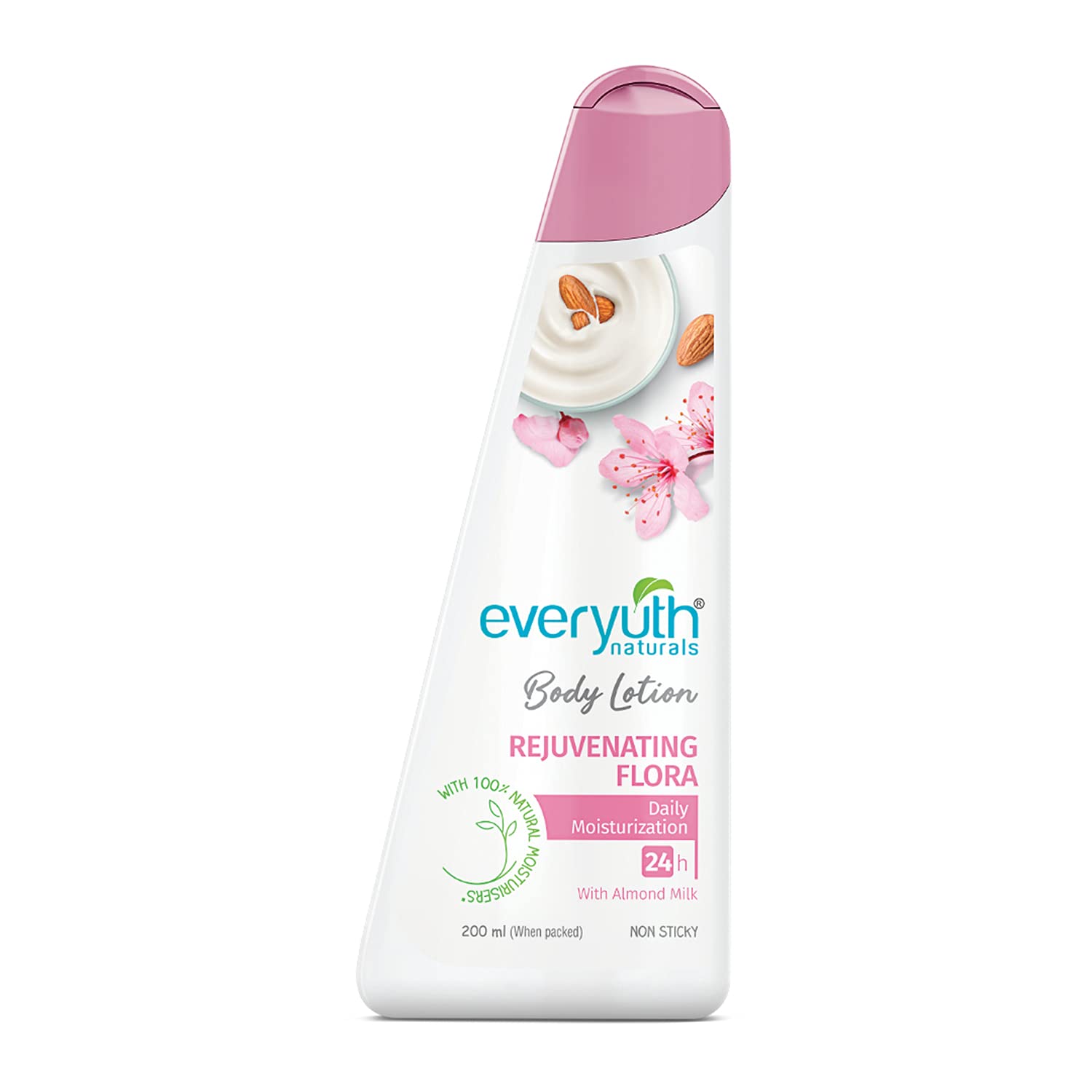 Everyuth Naturals Rejuvenating Flora Body Lotion with Almond Milk -200ml