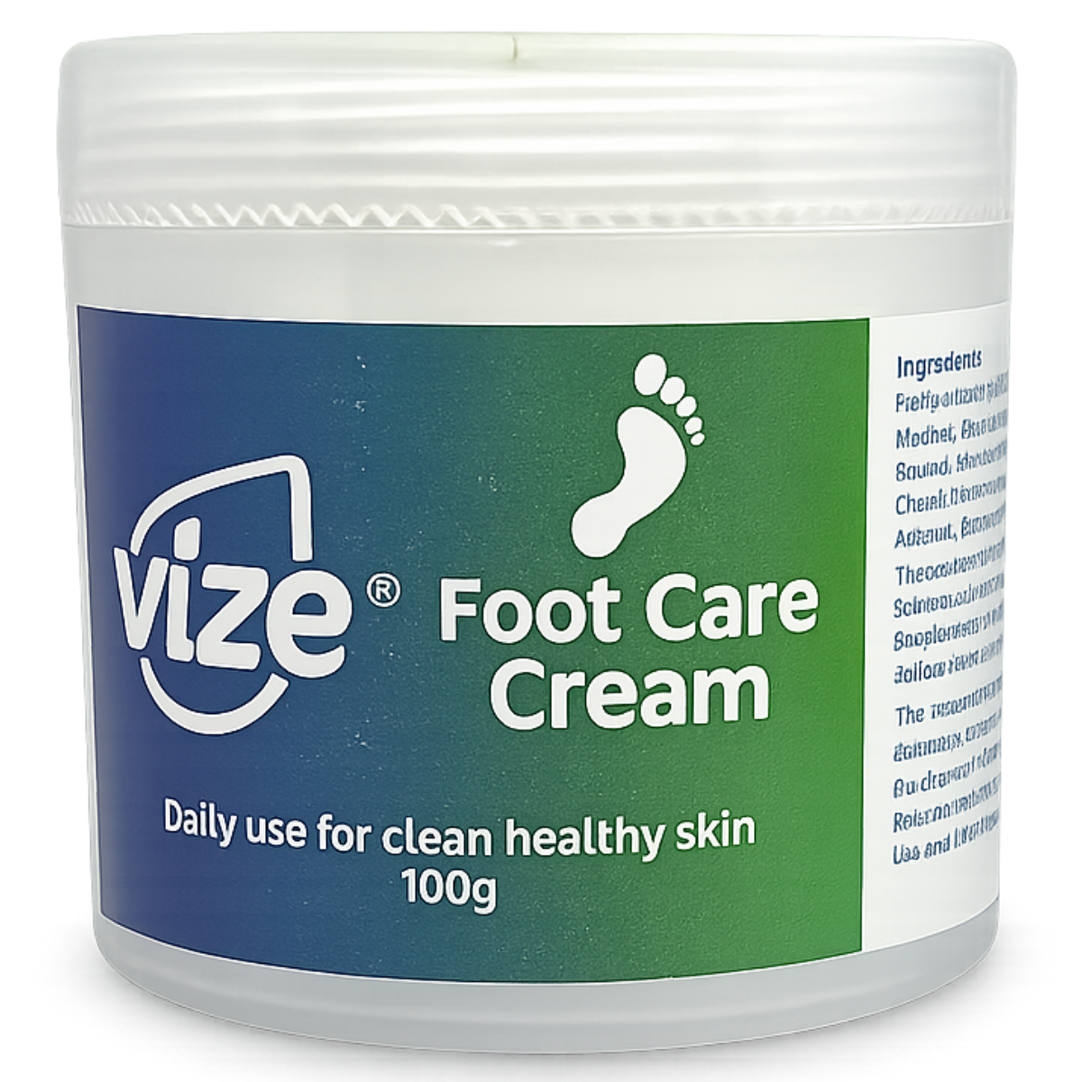 Vize Foot Care Cream – Daily Use Healthy Skin Cream (100g)