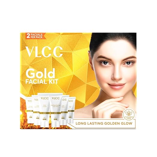 VLCC Gold Facial Kit (Salon Glow Facial) - Image 7