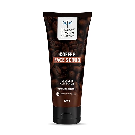 Bombay Shaving Company Coffee Face Scrub for Smooth Glowing Skin 50g - Image 4