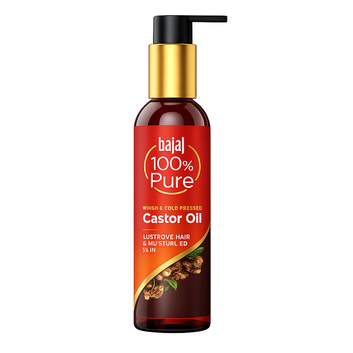 Bajaj 100% Pure Castor Oil - 200ml
