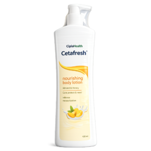 Ciplahealth Cetafresh Nourishing Body Lotion – Long Lasting Moisturization – 400ml