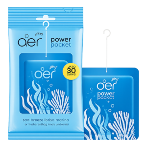 Godrej Aer Power Pocket Sea Breeze Marine Bathroom Fragrance – 10g