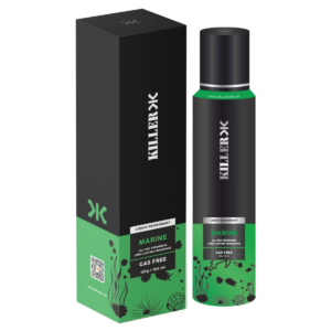 Killer Marine Liquid Deodorant Spray for Men – Gas Free Long Lasting Freshness | 150ml