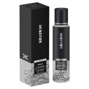 Killer Wave Liquid Deodorant Spray for Men – Gas Free Long Lasting Freshness | 150ml