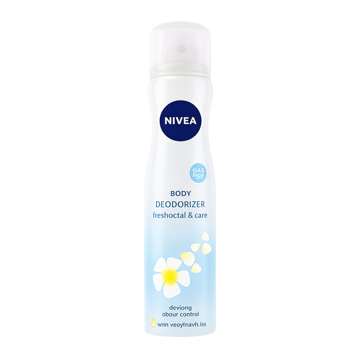 NIVEA Fresh Petal & Care Body Deodorizer for Women – Gas Free Long Lasting Deo Spray - 120ml