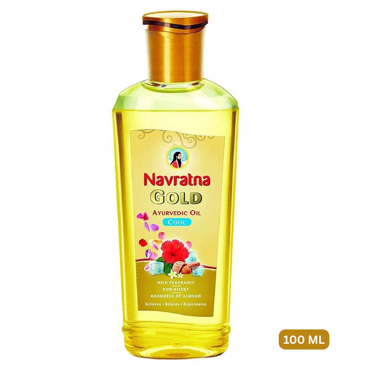 Navratna Gold Ayurvedic Oil Cool – 100ml