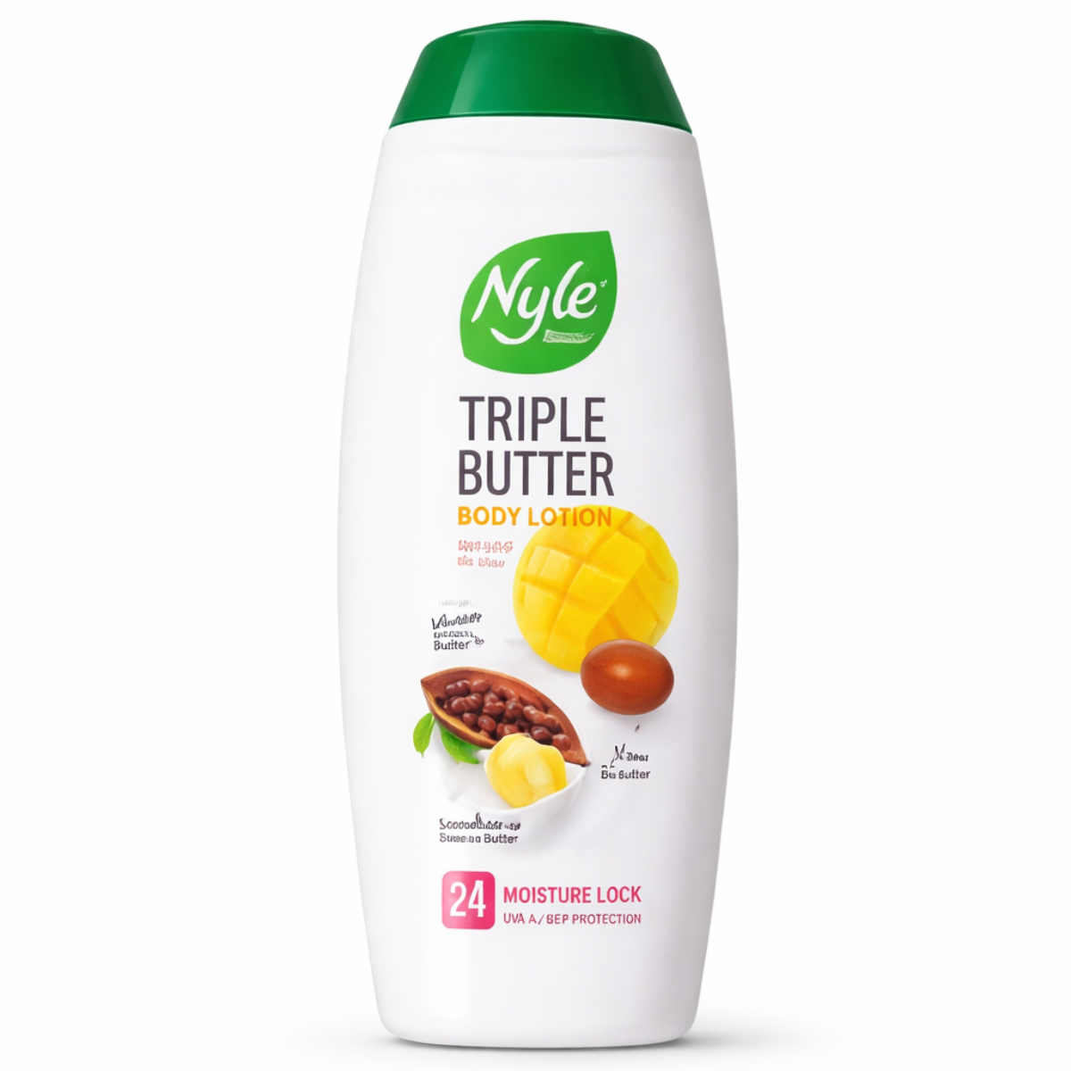 Nyle Triple Butter Body Lotion with 24H Moisture Lock -35ml