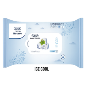 Ocean Beauty Moisturising & Soothing Wet Wipes – Ice Cool - 25 Wipes