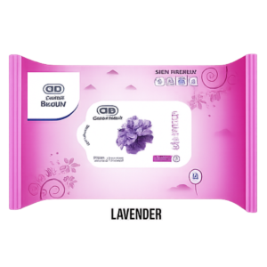 Ocean Beauty Moisturising & Soothing Wet Wipes – Lavender - 25 Wipes