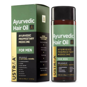 USTRAA Ayurvedic Hair Oil For Men - 100ml