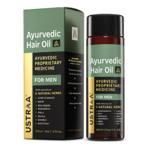 USTRAA Ayurvedic Hair Oil For Men - 200ml