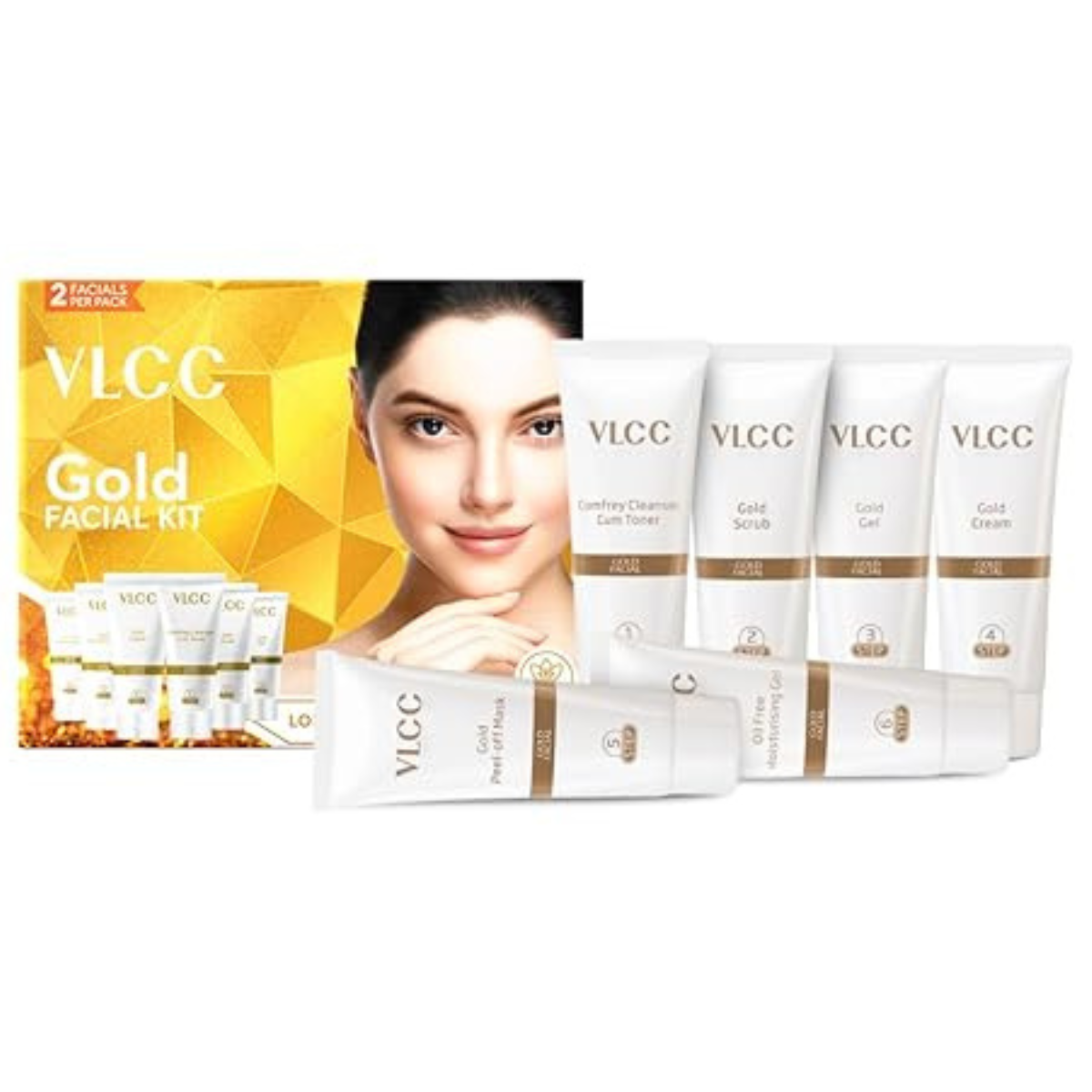 VLCC Gold Facial Kit (Salon Glow Facial)