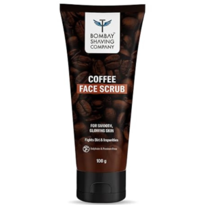 Bombay Shaving Company Coffee Face Scrub for Smooth Glowing Skin 50g