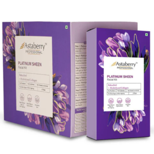 Astaberry Professional Platinum Sheen Facial Kit