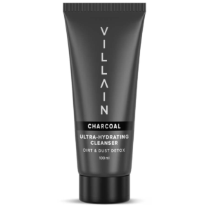 Villain Charcoal Ultra-Hydrating Cleanser Face Wash for Men 100ml