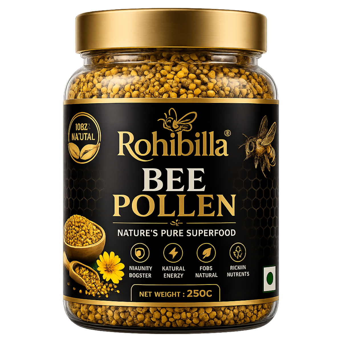 Rohibilla Bee Pollen Natural Superfood - 250g
