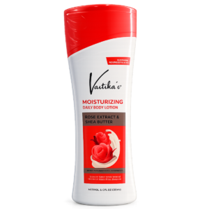 VARTIKA'S Herbals Moisturizing Body Lotion with Rose Extract & Shea Butter – 200ml