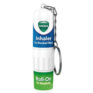 Vicks Inhaler Roll-On for Headache & Blocked Nose