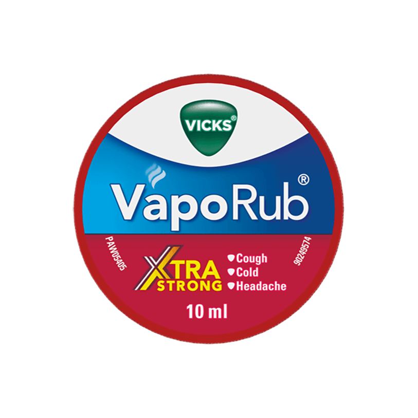 Vicks VapoRub Xtra Strong (Cough, Cold & Headache Relief, 10ml) - Image 4