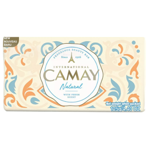 Camay Natural Beauty Soap Bar (125g) – Fresh Fragrance Bath Soap