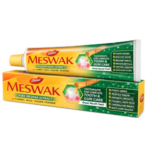 Dabur Meswak Toothpaste with Pure Meswak Extract – Complete Tooth & Gum Care - 200g