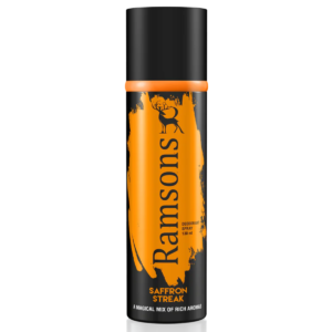 Ramsons Saffron Streak Deodorant Spray – Rich Aroma Body Spray – 130ml