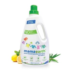 Mamaearth Plant Based Laundry Detergent For Babies (1 L) – Infused with Neem Extract & Citrus Citric Acid