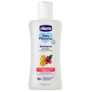 Chicco Baby Moments Gentle No Tears Baby Shampoo with Calendula & Hibiscus - 200 ml