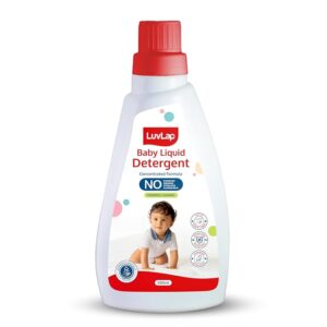 LuvLap Baby Liquid Laundry Detergent (500 ml) – Anti-Bacterial, pH Balanced & Stain Remover | Safe for Baby's Skin & Mommy's Hands