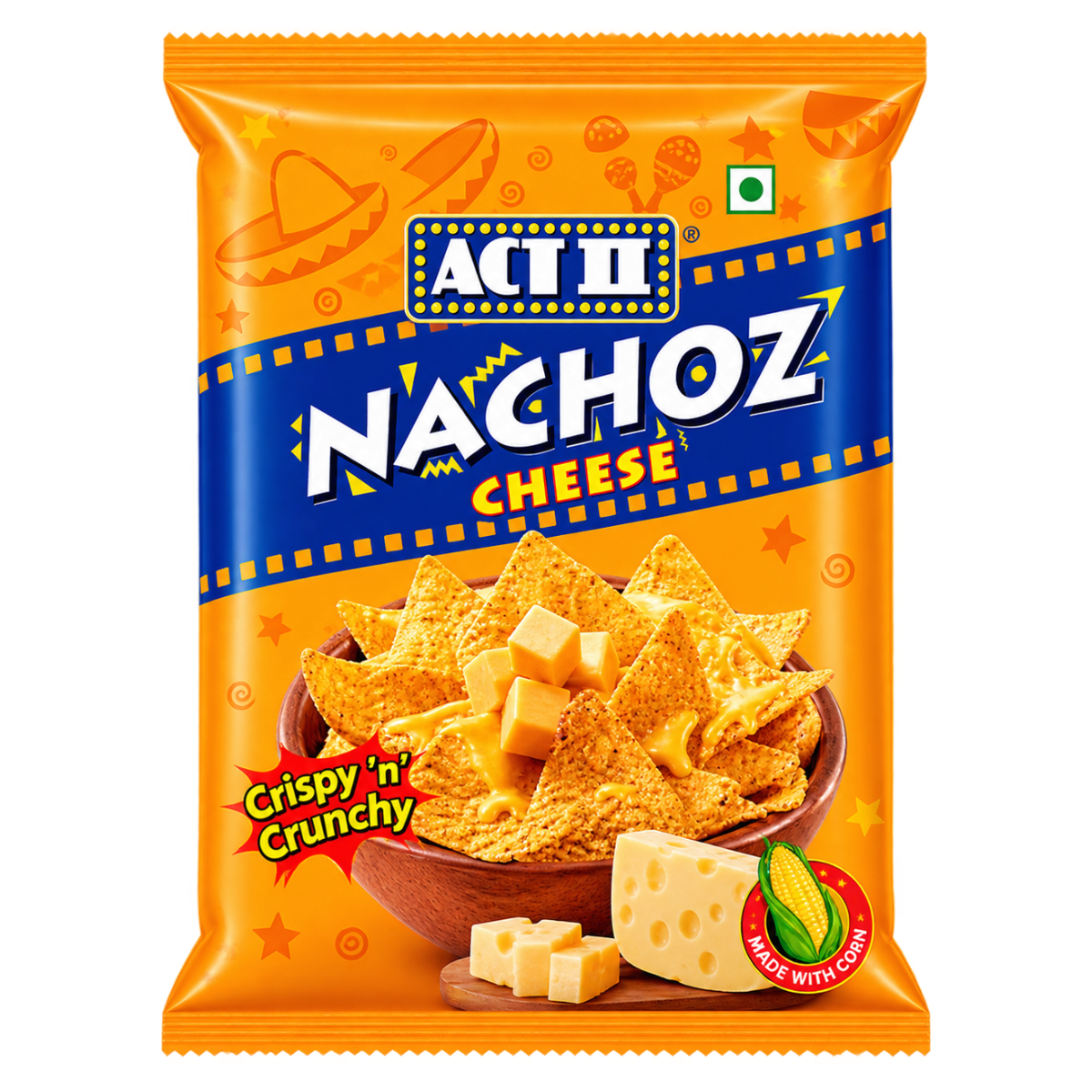 ACT II Nachoz Cheese Flavour - 53.5g