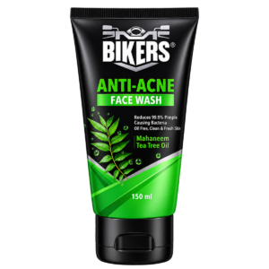 Bikers Anti-Acne Face Wash with Mahaneem & Tea Tree Oil - 150ml