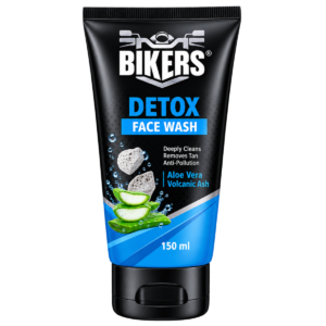 Bikers Detox Face Wash with Aloe Vera & Volcanic Ash - 150ml