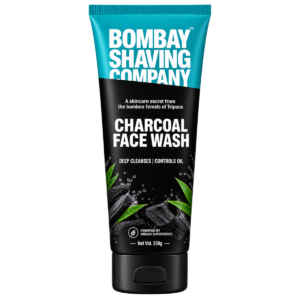 Bombay Shaving Company Charcoal Face Wash for Men | Activated Charcoal & Menthol Beads | Deep Cleansing, Oil Control & Instant Cooling | 150 g