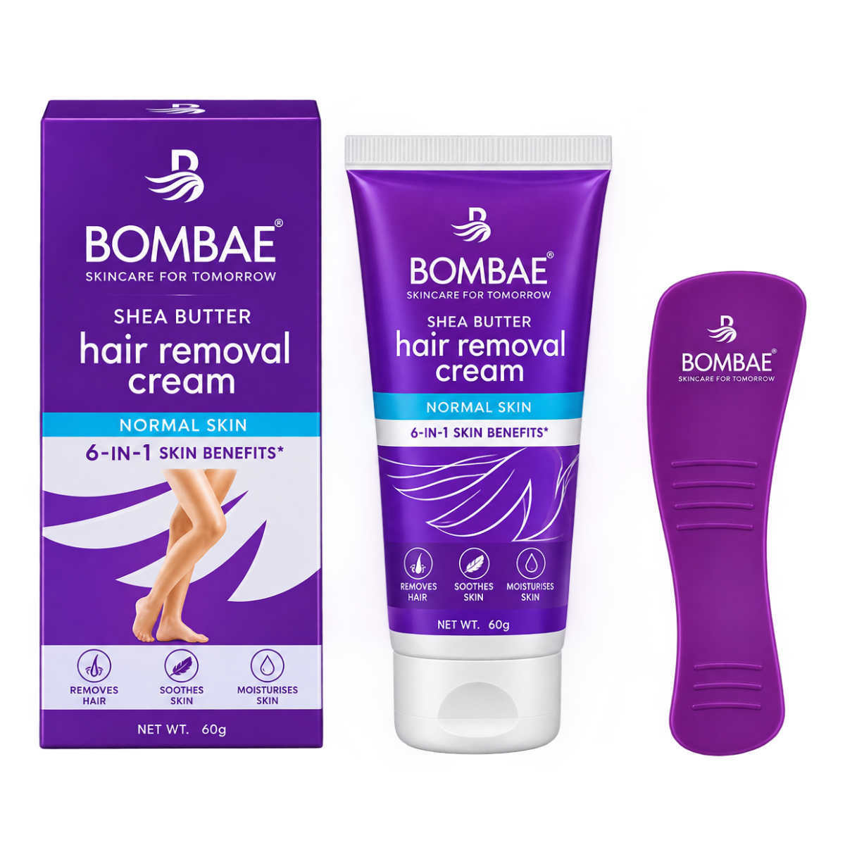 Bombae by Bombay Shaving Company Shea Butter Hair Removal Cream for Normal Skin - 30g