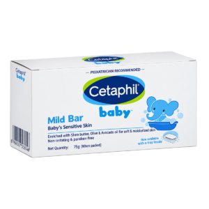 Cetaphil Baby Mild Bar for Baby's Sensitive Skin - 75 g