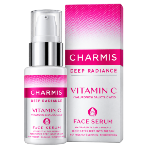 Charmis Deep Radiance Vitamin C Face Serum with Hyaluronic & Salicylic Acid - 30 ml