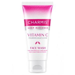 Charmis Deep Radiance Vitamin C Face Wash with Hyaluronic & Salicylic Acid - 50ml