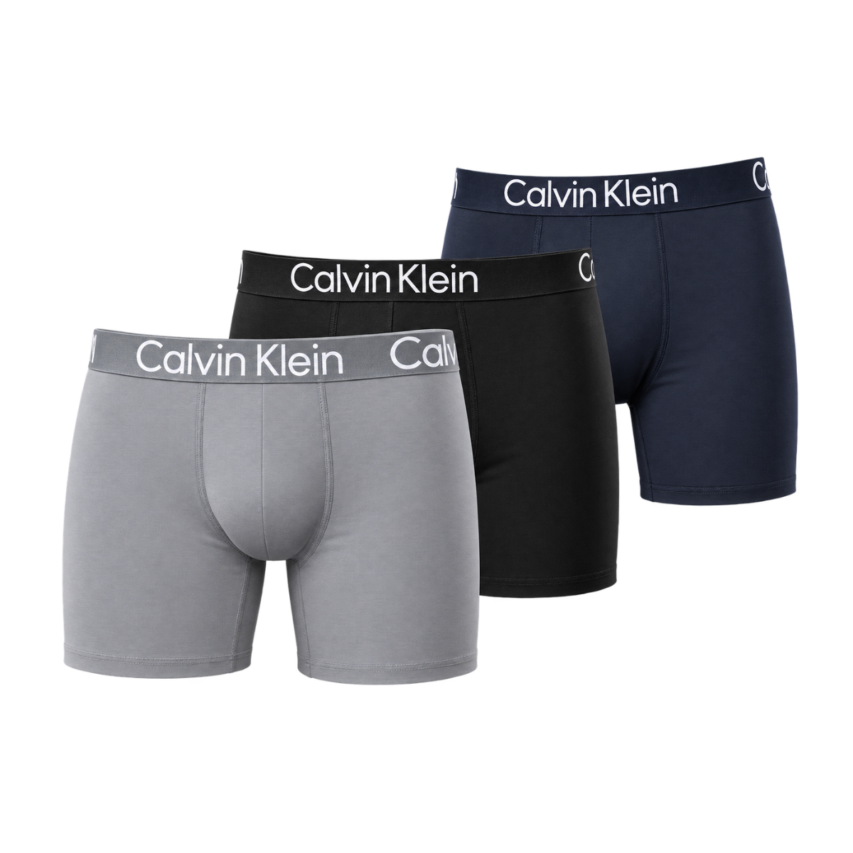 Calvin Klein Men's Cotton Stretch Boxer Briefs - Pack of 3
