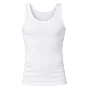 Calvin Klein Men's Classic Cotton Ribbed Tank Top Vest - 1 Piece (White)