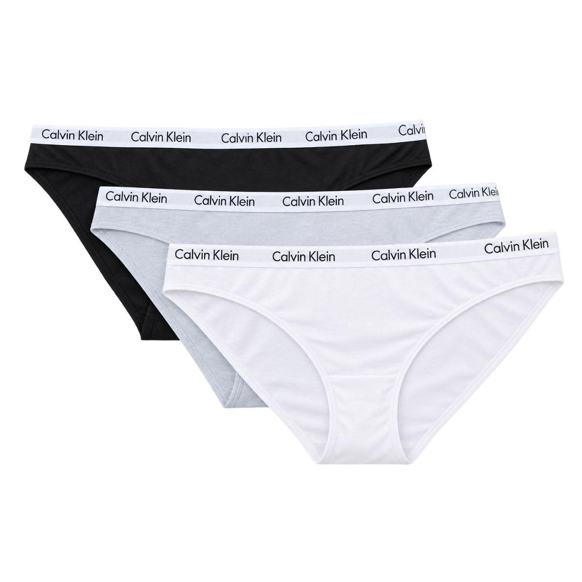 Calvin Klein Women's Cotton Stretch Bikini Panties - Pack of 3