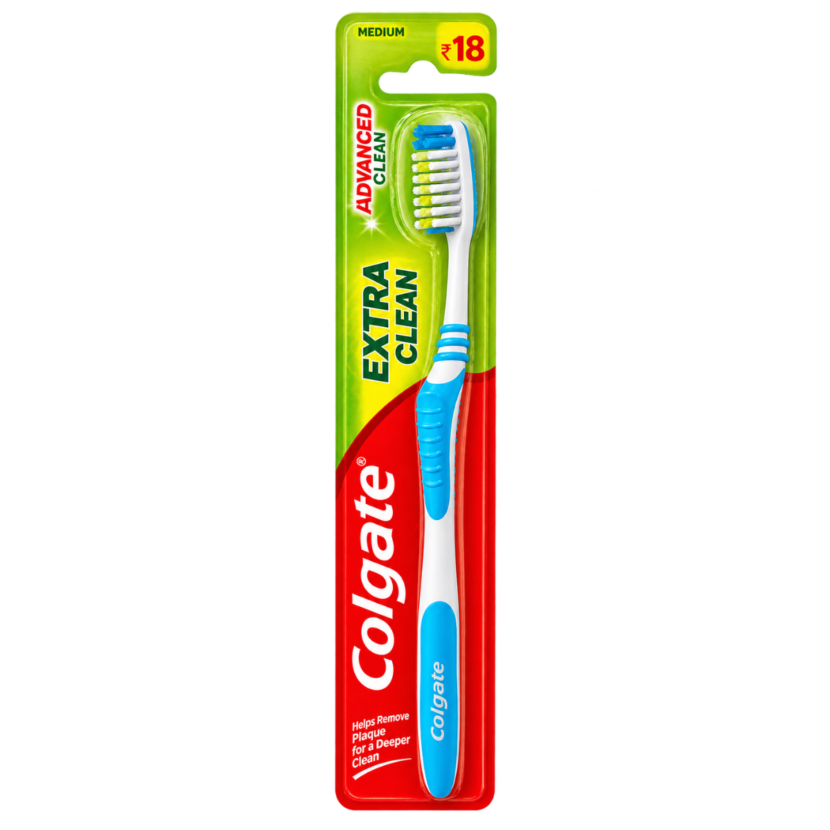 Colgate Extra Clean Power Tip Toothbrush (Medium)