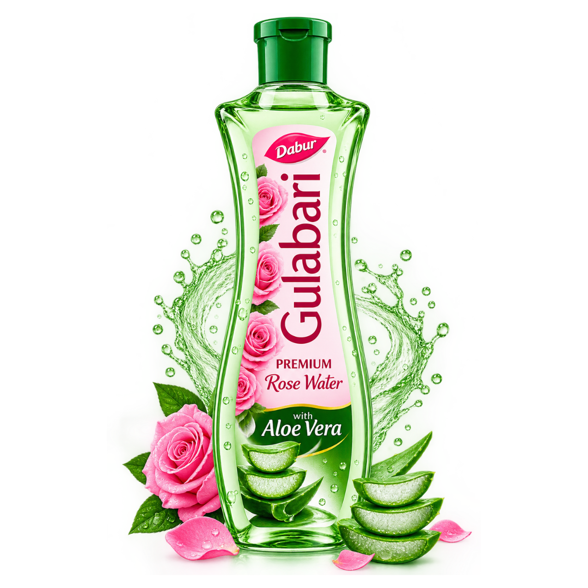 Dabur Gulabari Premium Rose Water with Aloe Vera - 120ml