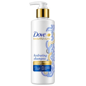 Dove Beautiful Curls Hydrating Shampoo - 380 ml