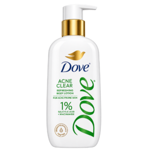 DOVE Acne Clear Serum Body Wash (300 ml) – With 1% Salicylic Acid for Clearer, Breakout-Free Skin