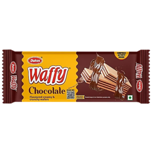Dukes Waffy Chocolate Flavoured Creamy & Crunchy Wafers - 55 g